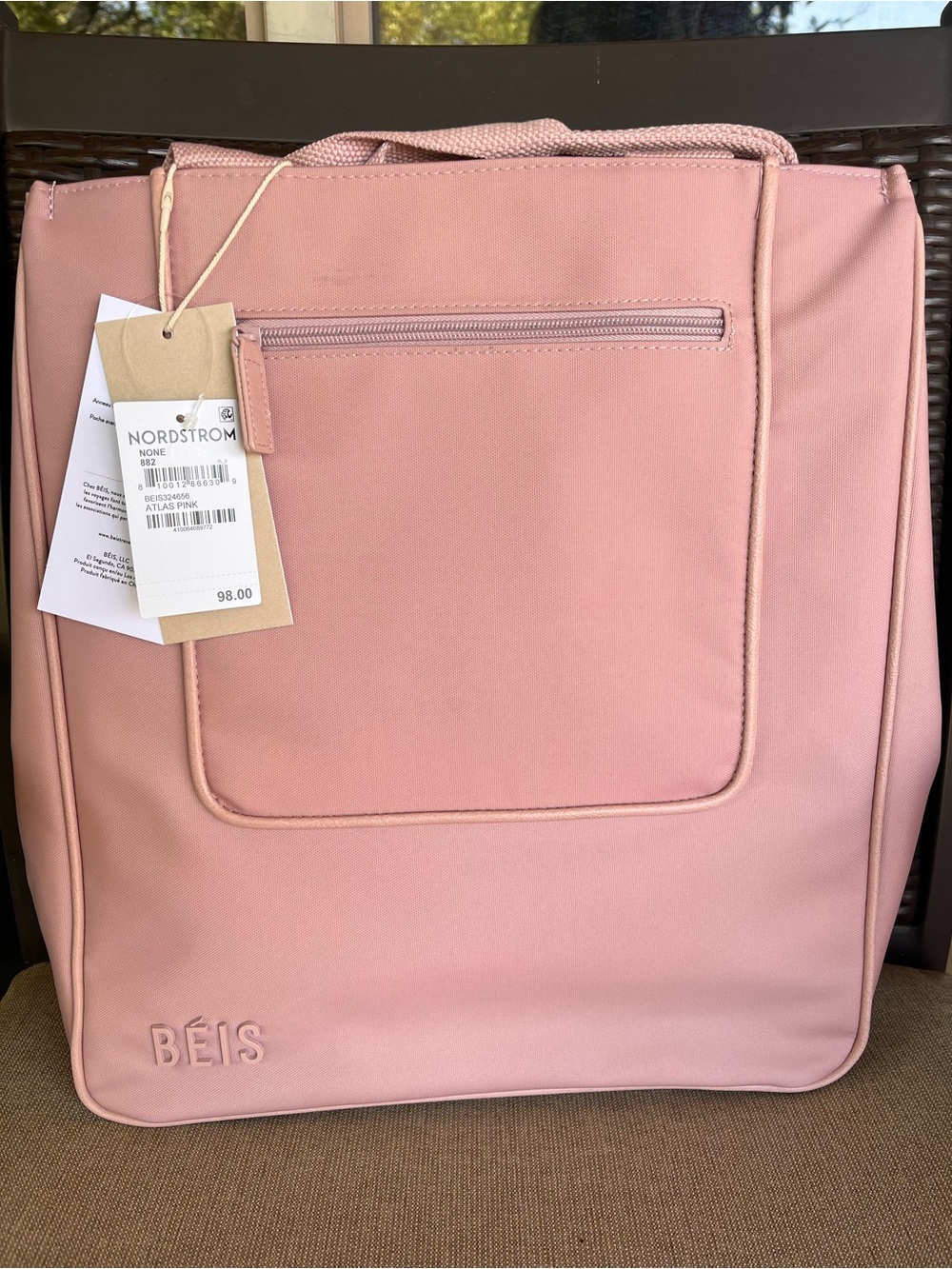 NWT NORDSTROM BEIS NORTH to SOUTH TOTE
